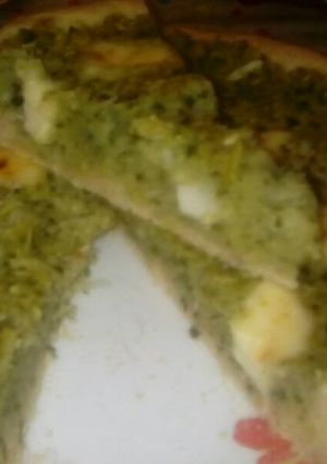 Una foto de Tarta de brócoli y patatas!! Sin tacc