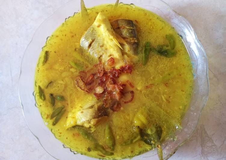 Proses meracik Ikan Bandeng Palumara, Enak Banget