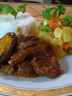Una foto de Lomo de cerdo en salsa de berenjena #NellySan
