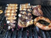 Una foto de tira de asado