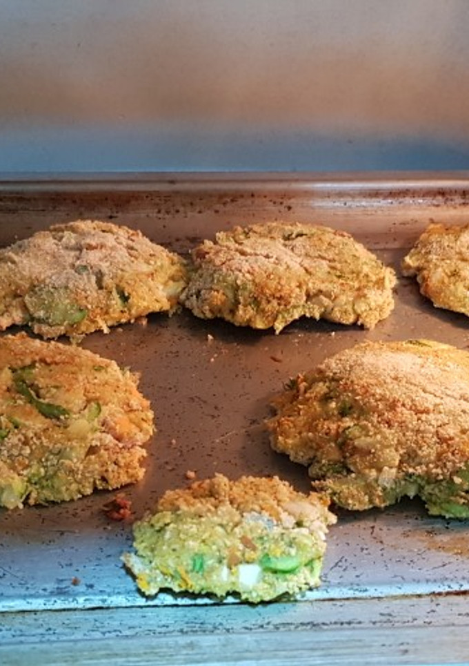 Una foto de Torrejas de zapallitos y zanahorias. ¡Súper Express!