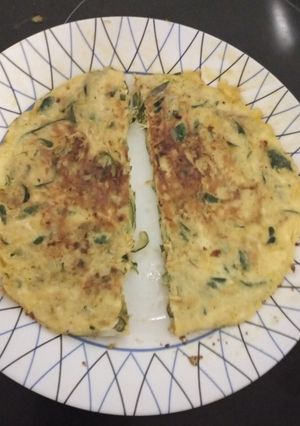 Una foto de Tortilla de calabacín