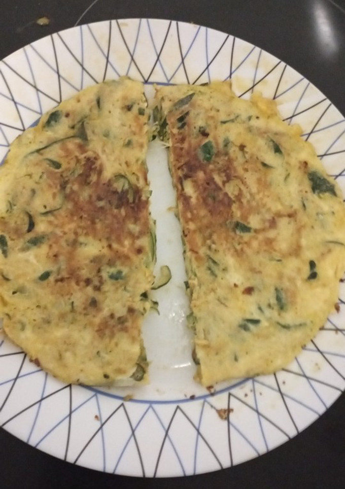 Una foto de Tortilla de calabacín