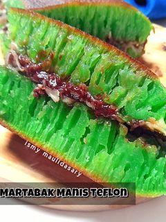 Foto resep Martabak Manis Teflon (versi ekonomis, tanpa telur)