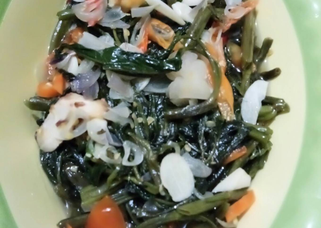 Kangkung goreng...