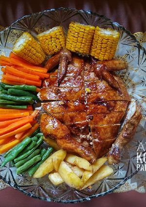 Foto resep Ayam Kodok Panggang