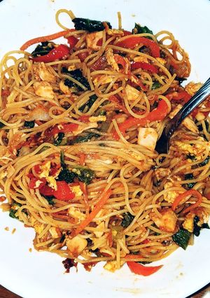A picture of Spicy Stir Fry Noodles (Easy).