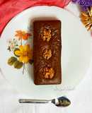 Chocolate walnut brownie (eggless)