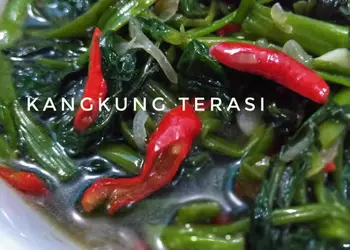 Resep Unik Kangkung terasi Sedap Nikmat