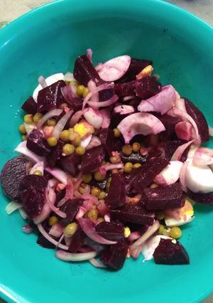 Una foto de Ensalada de remolacha
