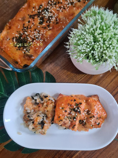 Foto resep Shirataki Salmon Mentai