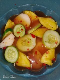 Foto resep Asinan buah sederhana