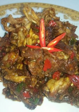 Foto resep Jeroan bumbu hitam endolita👌