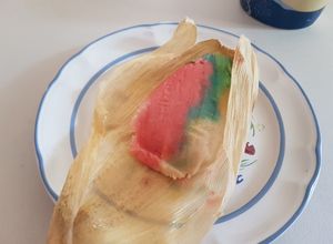 Una foto de Tamales de nata