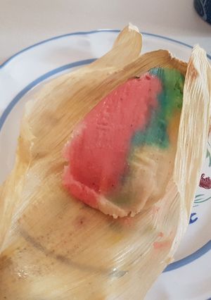 A picture of Sweet Cream Tamales (Tamales de Nata).