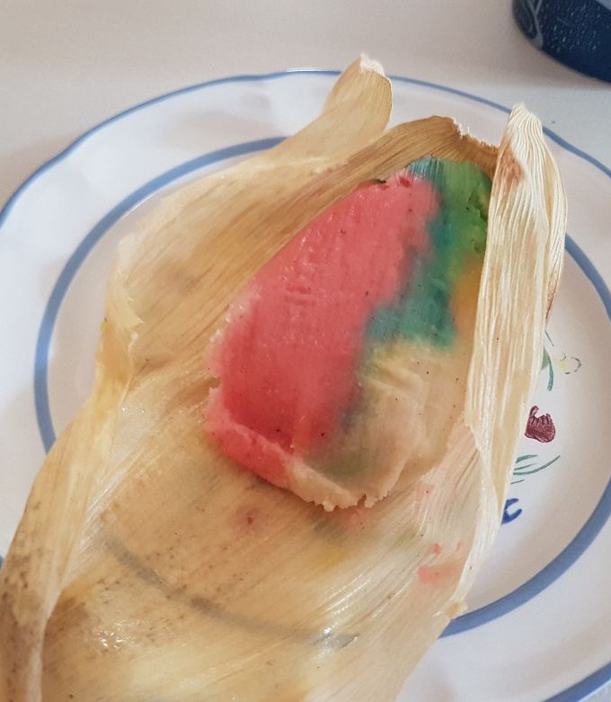 Una foto de Tamales de nata