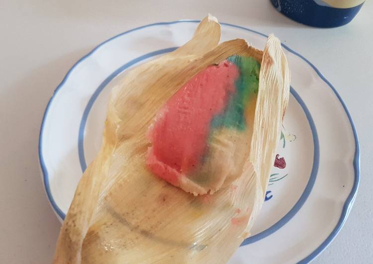Tamales de nata