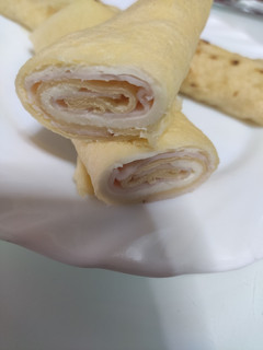 Una foto de Crep relleno sin gluten