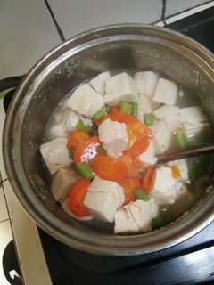 Foto resep Sup Wortel Tahu Putih