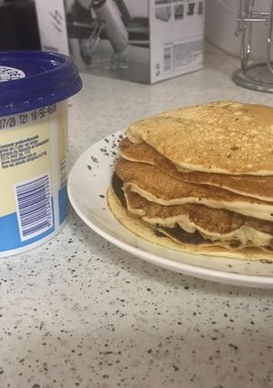 Una foto de Pancakes - estilo americano