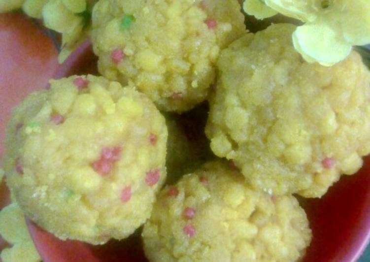 Easiest Way to Prepare Award-winning Tiranga boondi ladoo