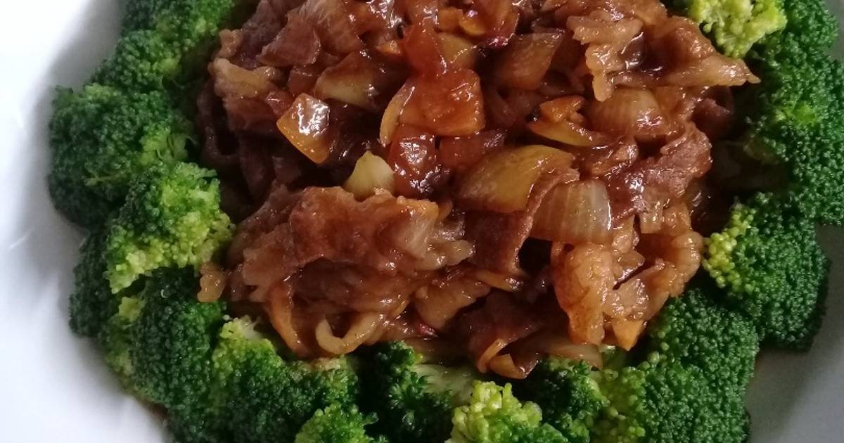 438 resep  daging  brokoli  lada  hitam  enak dan sederhana 