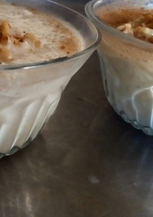 صورة لوصفة رز وحليب الطعم دمار 😋