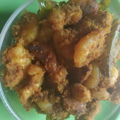 A picture of Prawn chukka.