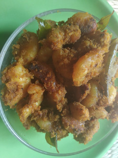 A picture of Prawn chukka.