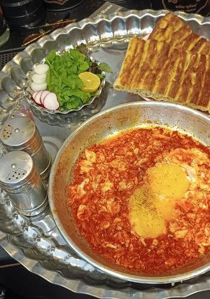 عکسی از دستور املت کافه مون که کلی طرفدار داره