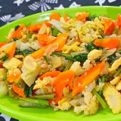 A picture of Capcay Full Sayur.