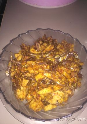 Foto resep Kering tempe, tahu, teri mantul