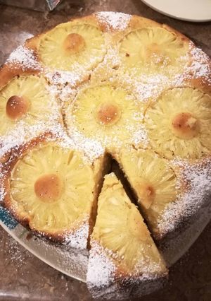Una foto de Pastel de Piña