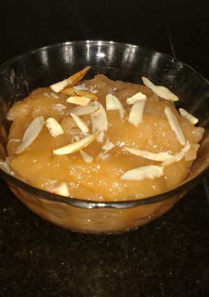 A picture of Rice halwa.