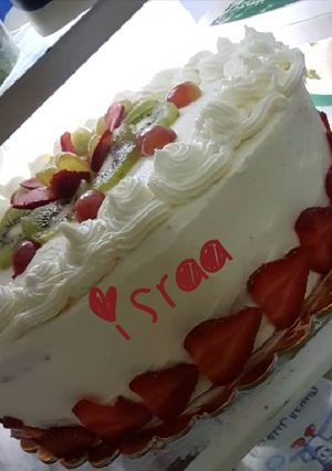 صورة لوصفة كيك الفواكه