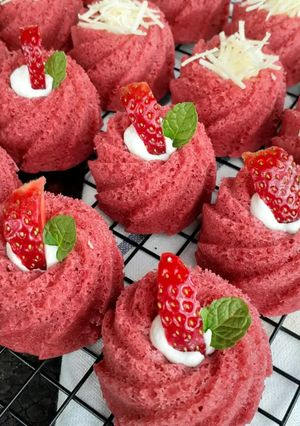 Foto resep Bolu kukus redvelvet