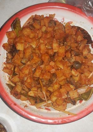 Foto resep Sambal goreng kentang, ati ampela