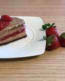 Cheesecake cioccolato e fragole