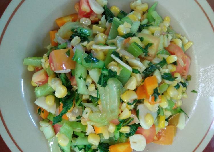 25. Tumis Sawi Sendok