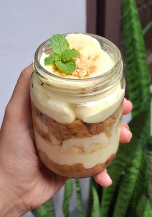 Foto resep Coffee Banana Pudding