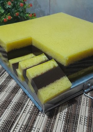 Foto resep Puding Lapis Surabaya Simpel nan Enak