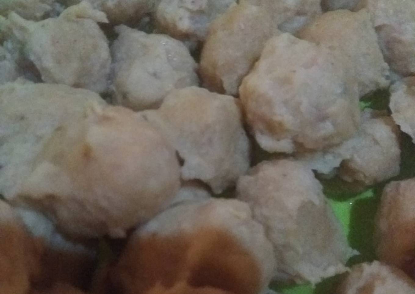 Bakso ayam tepung terigu
