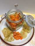 Chips potato (papas) zanahoria al horno!!