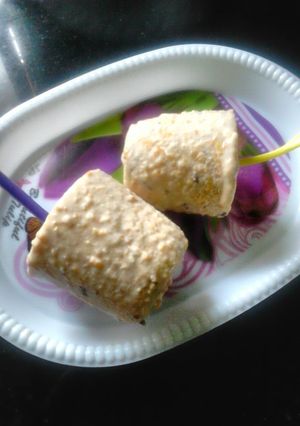 A picture of Carrot Dates kulfi.