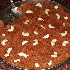A picture of Gajar halwa.