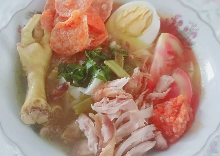 Resep Soto Ayam Ceker Anti Gagal