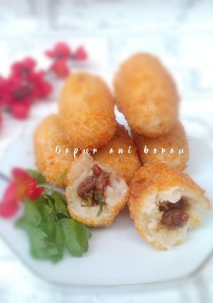 Foto resep Kroket singkong isi ayam wortel
