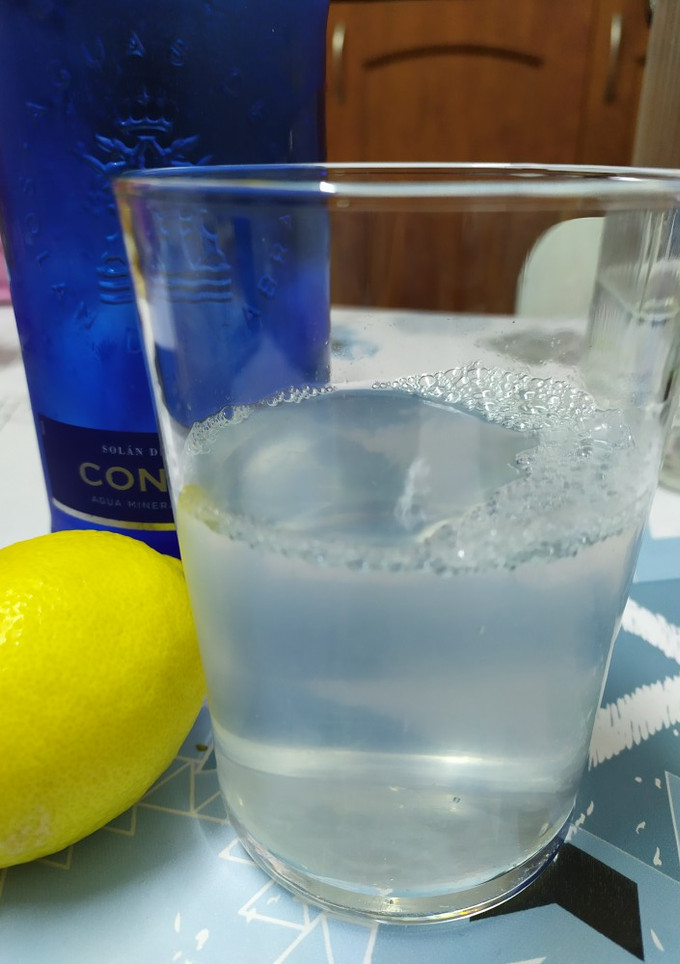 Una foto de Fanta de limón casera