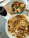 হায়দ্রাবাদি চিকেন দম বিরিয়ানি (hydrabadi chicken dum biriyani recipe in bengali)