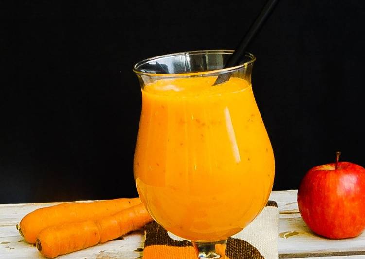 Recipe of Ultimate Carrot Apple Smoothie